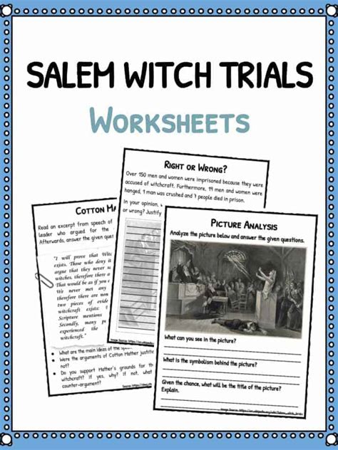Witchcraft in Salem: Interpreting the Study Guide Answers